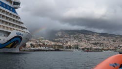 Funchal 25.02.10 Nach 10 Jahren wieder Kanaren um dem Winter zu entfliehen AIDAcosma 014