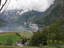 Geiranger 19.08.07 - Fjorde Berge Wasserfälle - Fantastische Natur in Norwegen AIDAbella