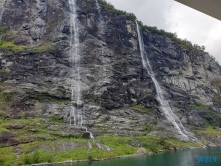 Sieben Schwestern Geiranger 19.08.07 - Fjorde Berge Wasserfälle - Fantastische Natur in Norwegen AIDAbella