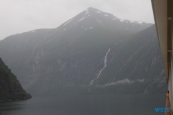 Geiranger Geirangerfjord 15.08.11 - Norwegen Fjorde England Frankreich Spanien Portugal Marokko Kanaren AIDAsol Nordeuropa Westeuropa