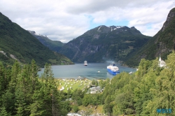 Geiranger Geirangerfjord 15.08.11 - Norwegen Fjorde England Frankreich Spanien Portugal Marokko Kanaren AIDAsol Nordeuropa Westeuropa