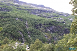 Geiranger Geirangerfjord 15.08.11 - Norwegen Fjorde England Frankreich Spanien Portugal Marokko Kanaren AIDAsol Nordeuropa Westeuropa