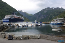 Geiranger Geirangerfjord 15.08.11 - Norwegen Fjorde England Frankreich Spanien Portugal Marokko Kanaren AIDAsol Nordeuropa Westeuropa