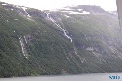 Geiranger Geirangerfjord 15.08.11 - Norwegen Fjorde England Frankreich Spanien Portugal Marokko Kanaren AIDAsol Nordeuropa Westeuropa