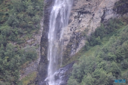 Geiranger Geirangerfjord 15.08.11 - Norwegen Fjorde England Frankreich Spanien Portugal Marokko Kanaren AIDAsol Nordeuropa Westeuropa