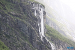 Geiranger Geirangerfjord 15.08.11 - Norwegen Fjorde England Frankreich Spanien Portugal Marokko Kanaren AIDAsol Nordeuropa Westeuropa