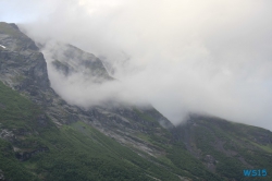 Geiranger Geirangerfjord 15.08.11 - Norwegen Fjorde England Frankreich Spanien Portugal Marokko Kanaren AIDAsol Nordeuropa Westeuropa