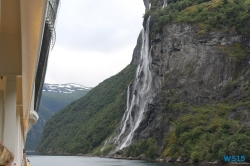 Geiranger Geirangerfjord 12.08.21 - Norwegen Island Schottland AIDAmar Nordeuropa