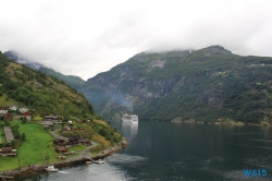 Geiranger Geirangerfjord 12.08.21 - Norwegen Island Schottland AIDAmar Nordeuropa