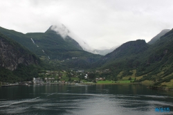 Geiranger Geirangerfjord 12.08.21 - Norwegen Island Schottland AIDAmar Nordeuropa