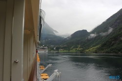 Geiranger Geirangerfjord 12.08.21 - Norwegen Island Schottland AIDAmar Nordeuropa