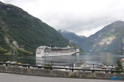 Geiranger Geirangerfjord 12.08.21 - Norwegen Island Schottland AIDAmar Nordeuropa