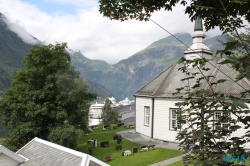 Geiranger Geirangerfjord 12.08.21 - Norwegen Island Schottland AIDAmar Nordeuropa