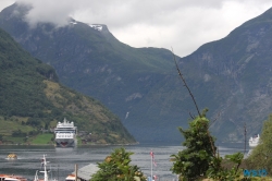 Geiranger Geirangerfjord 12.08.21 - Norwegen Island Schottland AIDAmar Nordeuropa