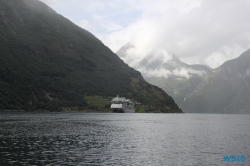 Geiranger Geirangerfjord 12.08.21 - Norwegen Island Schottland AIDAmar Nordeuropa