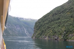 Geiranger Geirangerfjord 12.08.21 - Norwegen Island Schottland AIDAmar Nordeuropa