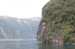 Geiranger Geirangerfjord 12.08.21 - Norwegen Island Schottland AIDAmar Nordeuropa