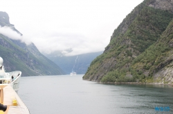 Geiranger Geirangerfjord 12.08.21 - Norwegen Island Schottland AIDAmar Nordeuropa