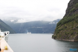 Geiranger Geirangerfjord 12.08.21 - Norwegen Island Schottland AIDAmar Nordeuropa