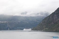 Geiranger Geirangerfjord 12.08.21 - Norwegen Island Schottland AIDAmar Nordeuropa