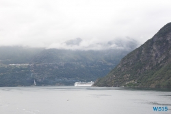 Geiranger Geirangerfjord 12.08.21 - Norwegen Island Schottland AIDAmar Nordeuropa