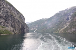 Geiranger Geirangerfjord 12.08.21 - Norwegen Island Schottland AIDAmar Nordeuropa