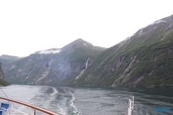 Geiranger Geirangerfjord 12.08.21 - Norwegen Island Schottland AIDAmar Nordeuropa