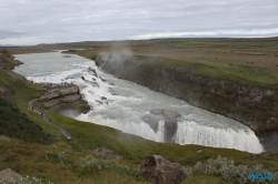 Gullfoss Reykjavik 12.08.27 - Norwegen Island Schottland AIDAmar Nordeuropa