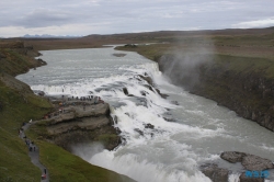 Gullfoss Reykjavik 12.08.27 - Norwegen Island Schottland AIDAmar Nordeuropa