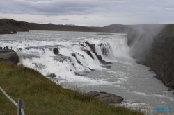 Gullfoss Reykjavik 12.08.27 - Norwegen Island Schottland AIDAmar Nordeuropa