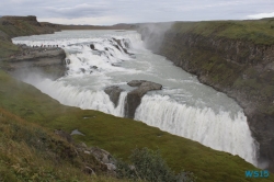 Gullfoss Reykjavik 12.08.27 - Norwegen Island Schottland AIDAmar Nordeuropa