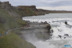 Gullfoss Reykjavik 12.08.27 - Norwegen Island Schottland AIDAmar Nordeuropa