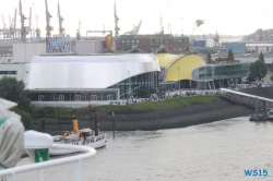 Von der Hafencity die Elbe hinunter Hamburg 15.08.08 - Norwegen Fjorde England Frankreich Spanien Portugal Marokko Kanaren AIDAsol Nordeuropa Westeuropa