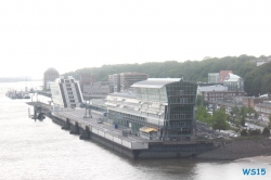 Von der Hafencity die Elbe hinunter Hamburg 15.08.08 - Norwegen Fjorde England Frankreich Spanien Portugal Marokko Kanaren AIDAsol Nordeuropa Westeuropa