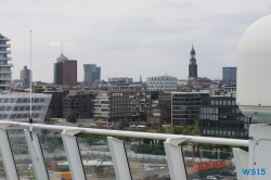 Von der Hafencity die Elbe hinunter Hamburg 15.08.08 - Norwegen Fjorde England Frankreich Spanien Portugal Marokko Kanaren AIDAsol Nordeuropa Westeuropa