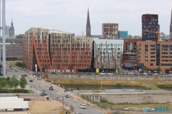 Von der Hafencity die Elbe hinunter Hamburg 15.08.08 - Norwegen Fjorde England Frankreich Spanien Portugal Marokko Kanaren AIDAsol Nordeuropa Westeuropa