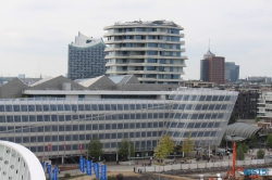 Von der Hafencity die Elbe hinunter Hamburg 15.08.08 - Norwegen Fjorde England Frankreich Spanien Portugal Marokko Kanaren AIDAsol Nordeuropa Westeuropa