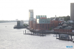 Von der Hafencity die Elbe hinunter Hamburg 15.08.08 - Norwegen Fjorde England Frankreich Spanien Portugal Marokko Kanaren AIDAsol Nordeuropa Westeuropa