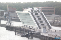 Von der Hafencity die Elbe hinunter Hamburg 15.08.08 - Norwegen Fjorde England Frankreich Spanien Portugal Marokko Kanaren AIDAsol Nordeuropa Westeuropa