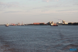 Von der Hafencity die Elbe hinunter Hamburg 15.08.08 - Norwegen Fjorde England Frankreich Spanien Portugal Marokko Kanaren AIDAsol Nordeuropa Westeuropa