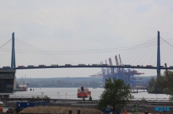 Köhlbrandbrücke Hamburg 18.04.27 - Kurz in die Nordsee AIDAsol