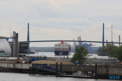 Köhlbrandbrücke Hamburg 18.04.27 - Kurz in die Nordsee AIDAsol