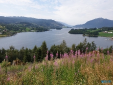 Haugesund 19.07.30 - Fjorde Berge Wasserfälle - Fantastische Natur in Norwegen AIDAbella