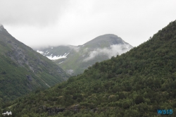 Hellesylt Geiranger Geirangerfjord 12.08.21 - Norwegen Island Schottland AIDAmar Nordeuropa