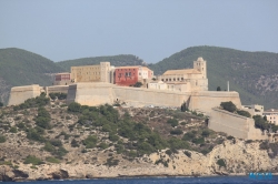 Ibiza 18.07.18 - Strände, Städte und Sonne im Mittelmeer AIDAstella