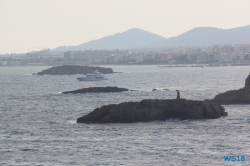 Ibiza 18.07.18 - Strände, Städte und Sonne im Mittelmeer AIDAstella