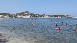 Playa de Talamanca Ibiza 23.07.19 Neue Abenteuer auf eigene Faust im Mittelmeer AIDAstella 008