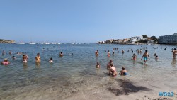 Playa de Talamanca Ibiza 23.07.19 Neue Abenteuer auf eigene Faust im Mittelmeer AIDAstella 010