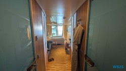 Junior Suite Karibik 25.12.05 Baden und Schnorcheln im kristallklaren Meer AIDAperla 006