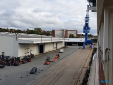 Terminal Ostuferhafen Kiel 19.10.03 - Von Kiel um Westeuropa nach Malle AIDAbella